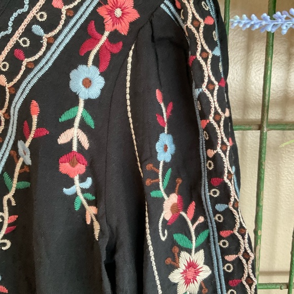 NWT Anthropologie One September Wesley Embroidered Pullover Small - Picture 4 of 6